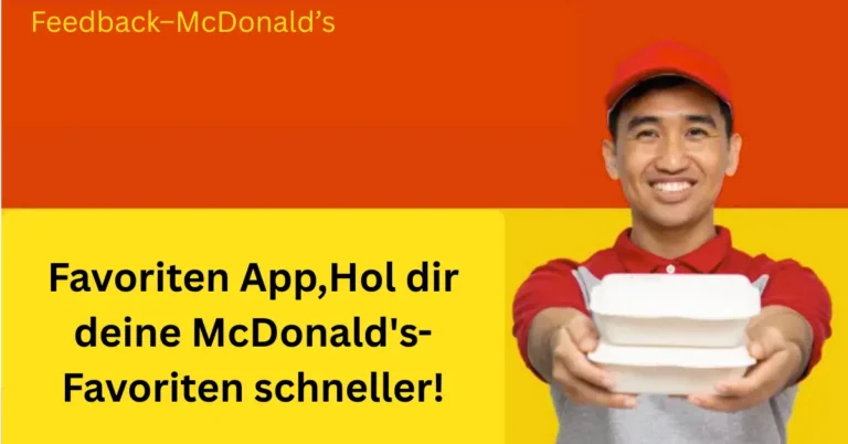 Favoriten App,Hol dir deine McDonald's-Favoriten schneller!