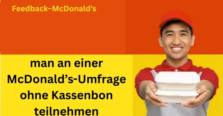 McDonald’s-Umfrage ohne Kassenbon